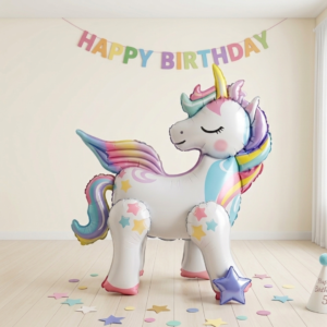 unicorn balloon for kids birthday party